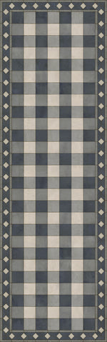 Williamsburg - Gingham Tile - Blue
