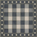 Williamsburg - Gingham Tile - Blue