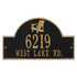 Adirondack Arch Wall Address Plaque