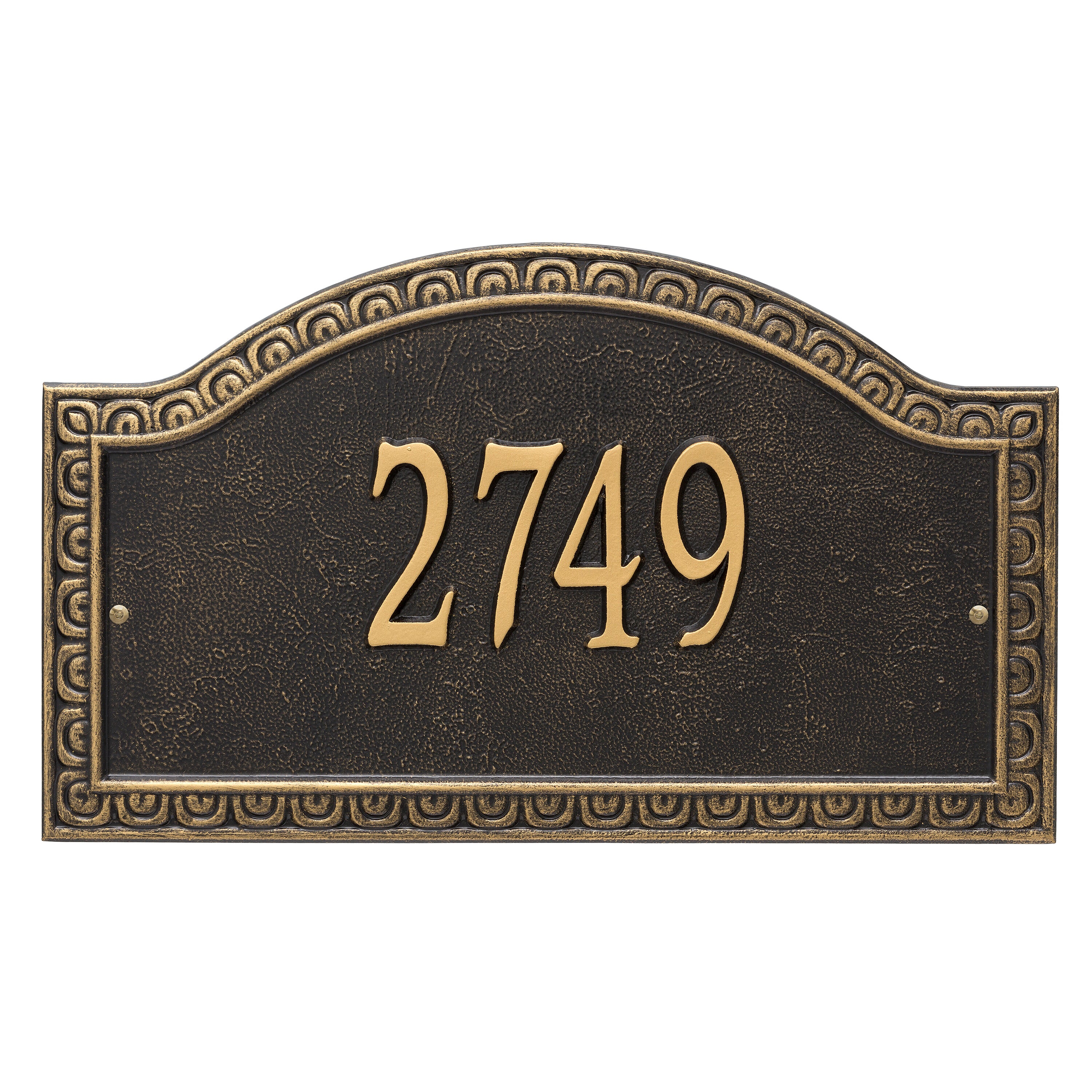Penhurst Grande Wall Address Plaque