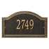 Penhurst Grande Wall Address Plaque