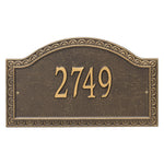 Penhurst Grande Wall Address Plaque