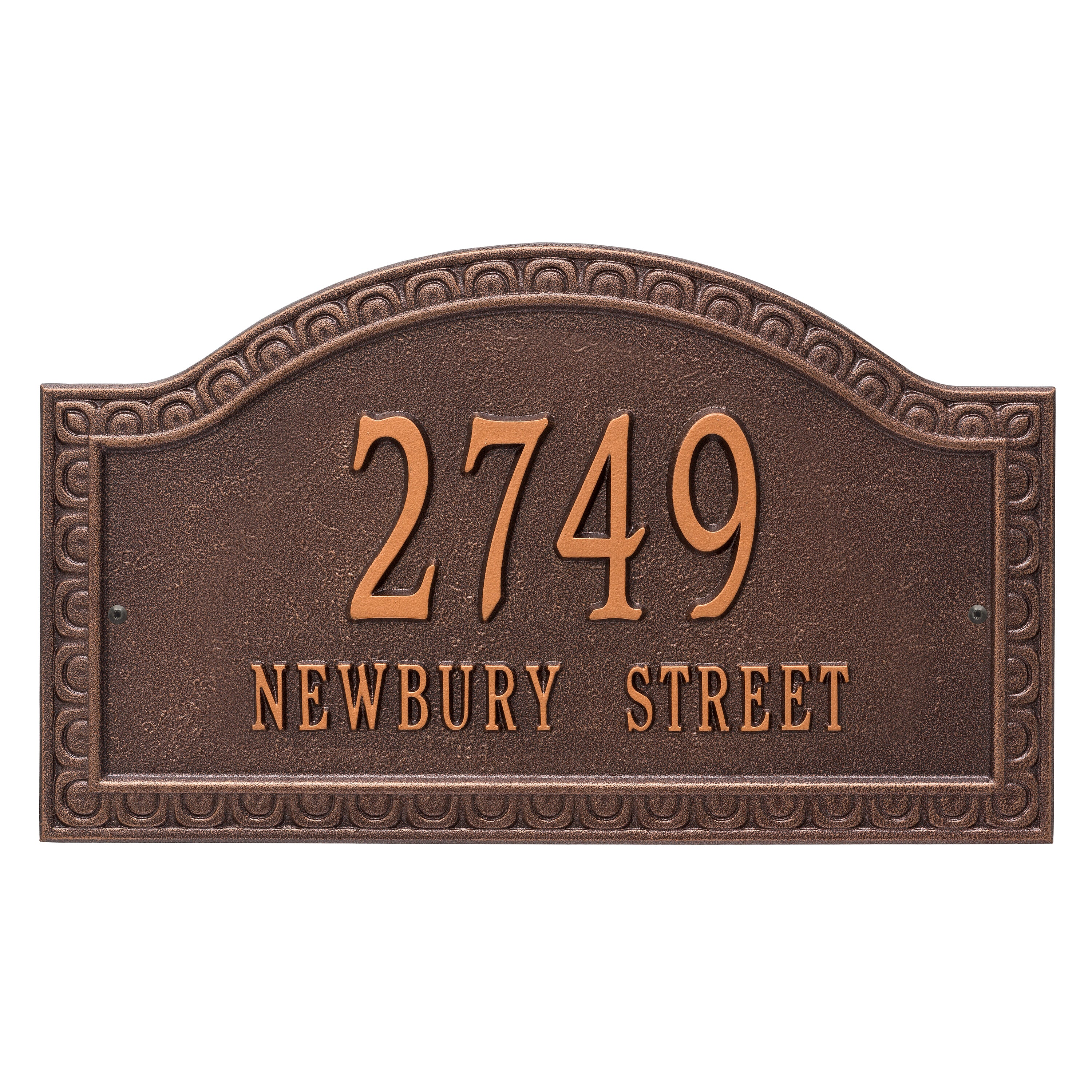 Penhurst Grande Wall Address Plaque