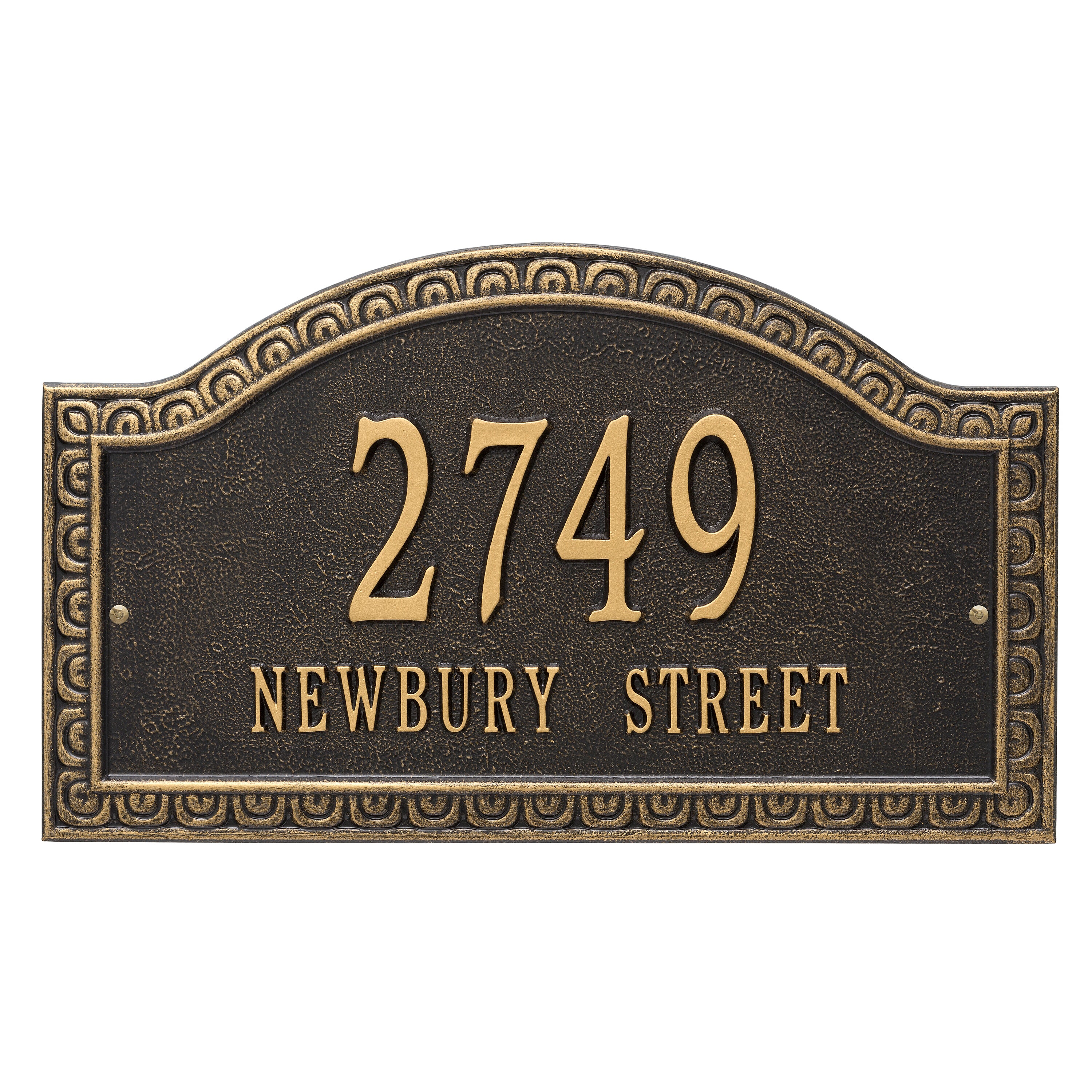 Penhurst Grande Wall Address Plaque