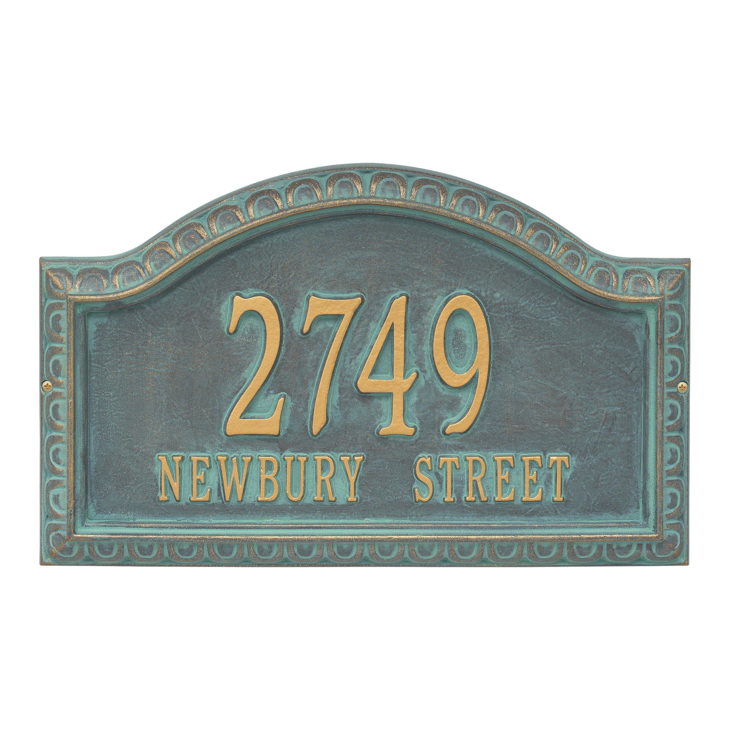 Penhurst Grande Wall Address Plaque