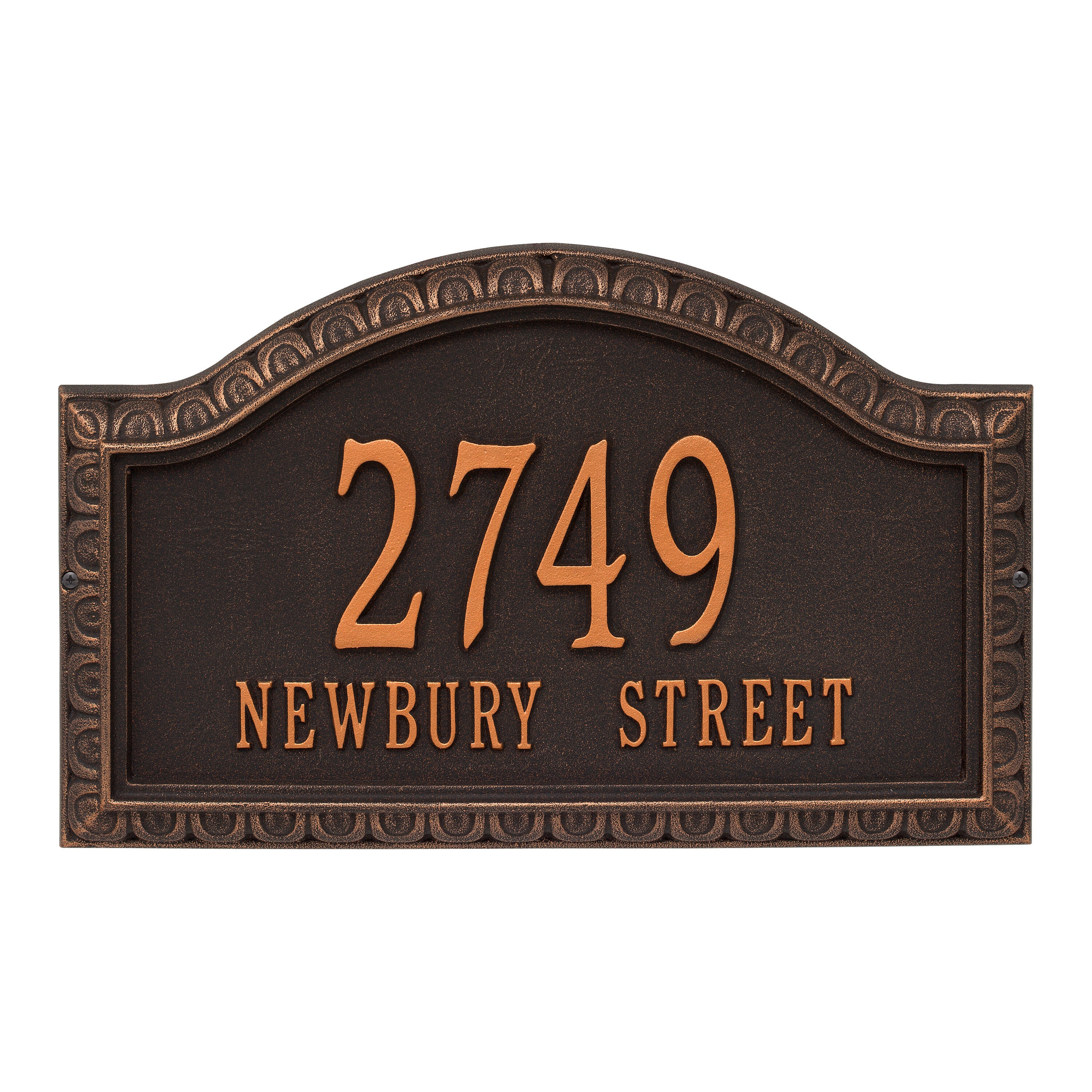 Penhurst Grande Wall Address Plaque