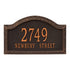 Penhurst Grande Wall Address Plaque