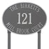 Hawthorne Estate Oval Lawn Address Plaque