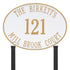 Hawthorne Estate Oval Lawn Address Plaque