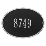 Hawthorne Oval Standard Wall Address Plaque