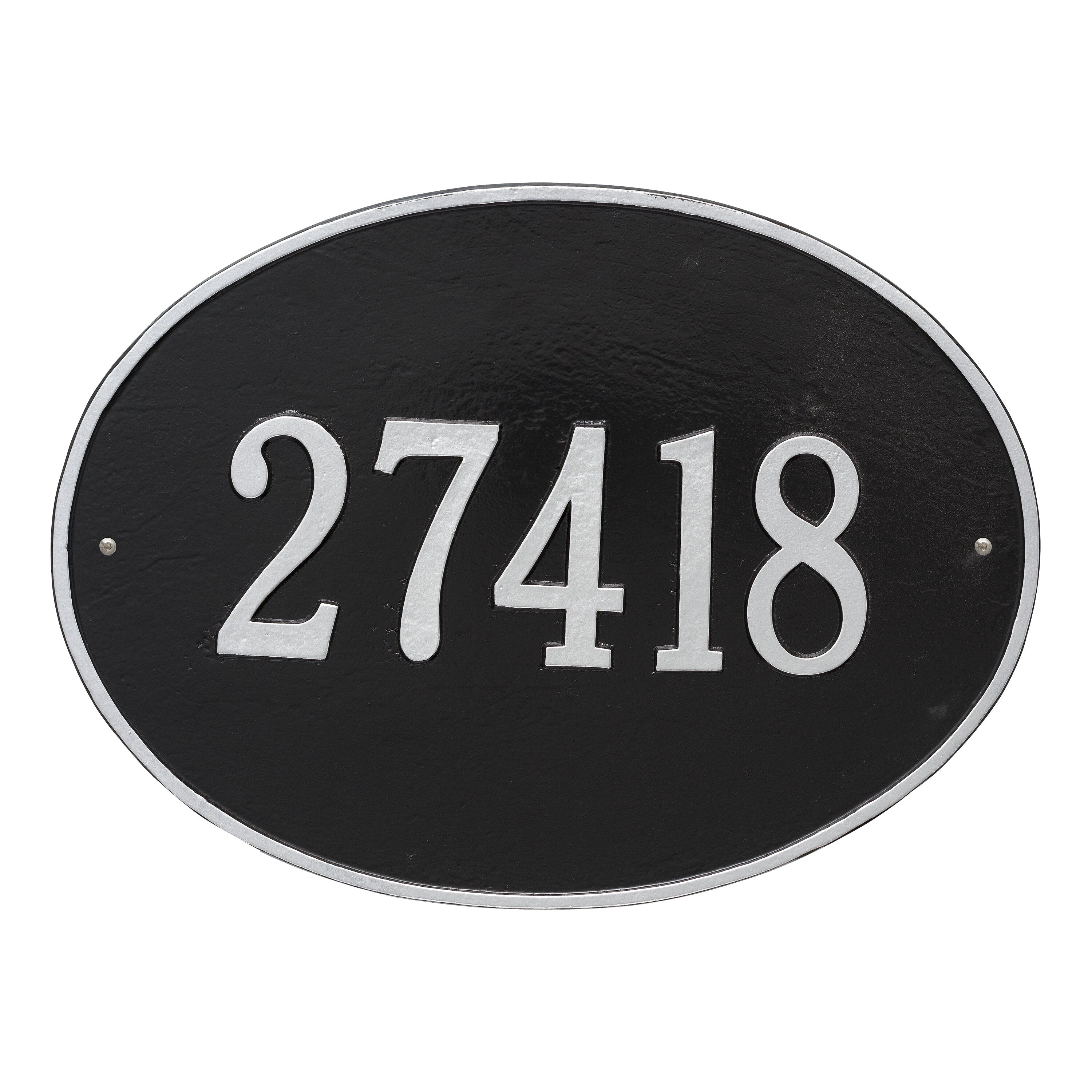 Hawthorne Oval Estate Wall Address Plaque
