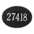 Hawthorne Oval Estate Wall Address Plaque