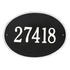 Hawthorne Oval Estate Wall Address Plaque
