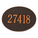 Hawthorne Oval Estate Wall Address Plaque