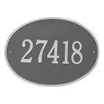 Hawthorne Oval Estate Wall Address Plaque