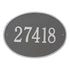 Hawthorne Oval Estate Wall Address Plaque