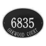 Hawthorne Oval Estate Wall Address Plaque