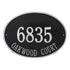 Hawthorne Oval Estate Wall Address Plaque