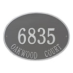 Hawthorne Oval Estate Wall Address Plaque