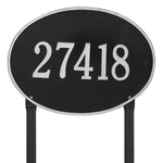 Hawthorne Estate Oval Lawn Address Plaque