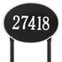 Hawthorne Estate Oval Lawn Address Plaque