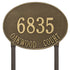 Hawthorne Estate Oval Lawn Address Plaque