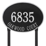 Hawthorne Estate Oval Lawn Address Plaque