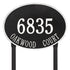 Hawthorne Estate Oval Lawn Address Plaque
