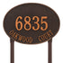 Hawthorne Estate Oval Lawn Address Plaque