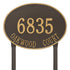 Hawthorne Estate Oval Lawn Address Plaque