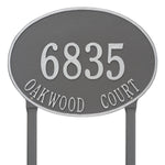 Hawthorne Estate Oval Lawn Address Plaque