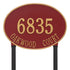 Hawthorne Estate Oval Lawn Address Plaque