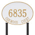 Hawthorne Estate Oval Lawn Address Plaque
