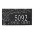 Spring Blossom Estate Wall Address Plaque
