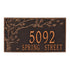 Spring Blossom Estate Wall Address Plaque