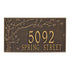 Spring Blossom Estate Wall Address Plaque
