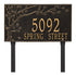 Spring Blossom Estate Lawn Address Plaque