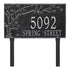 Spring Blossom Estate Lawn Address Plaque