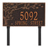 Spring Blossom Estate Lawn Address Plaque