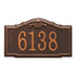 Gatewood Standard Wall Address Plaque