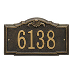 Gatewood Standard Wall Address Plaque