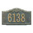 Gatewood Standard Wall Address Plaque