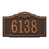 Gatewood Standard Wall Address Plaque