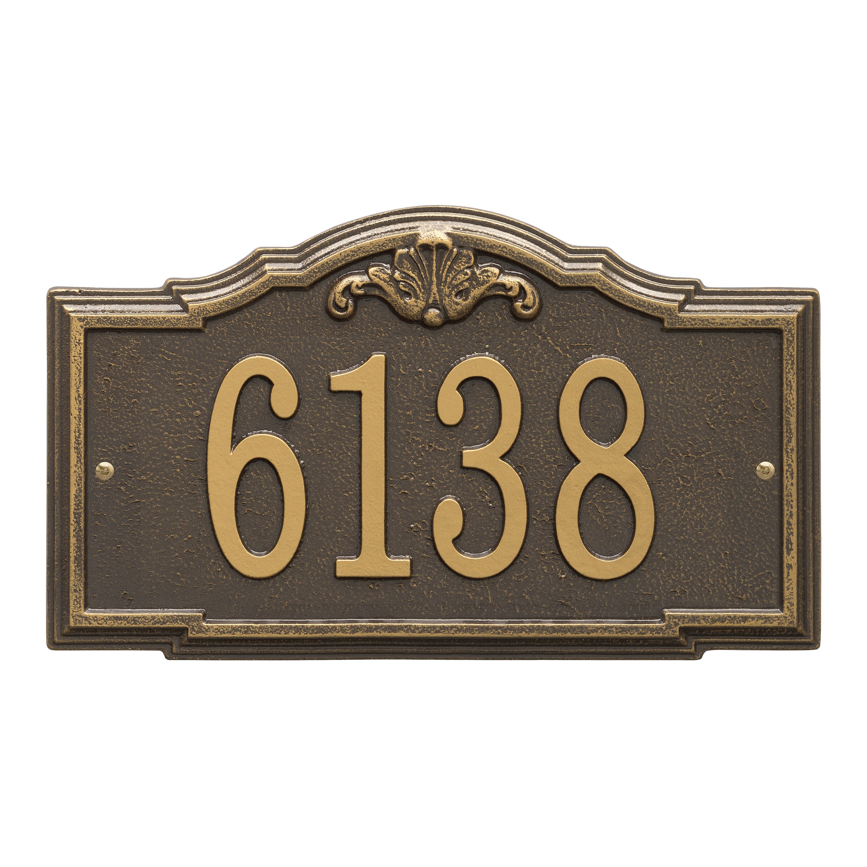 Gatewood Standard Wall Address Plaque