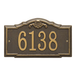 Gatewood Standard Wall Address Plaque