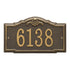 Gatewood Standard Wall Address Plaque