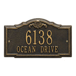 Gatewood Standard Wall Address Plaque