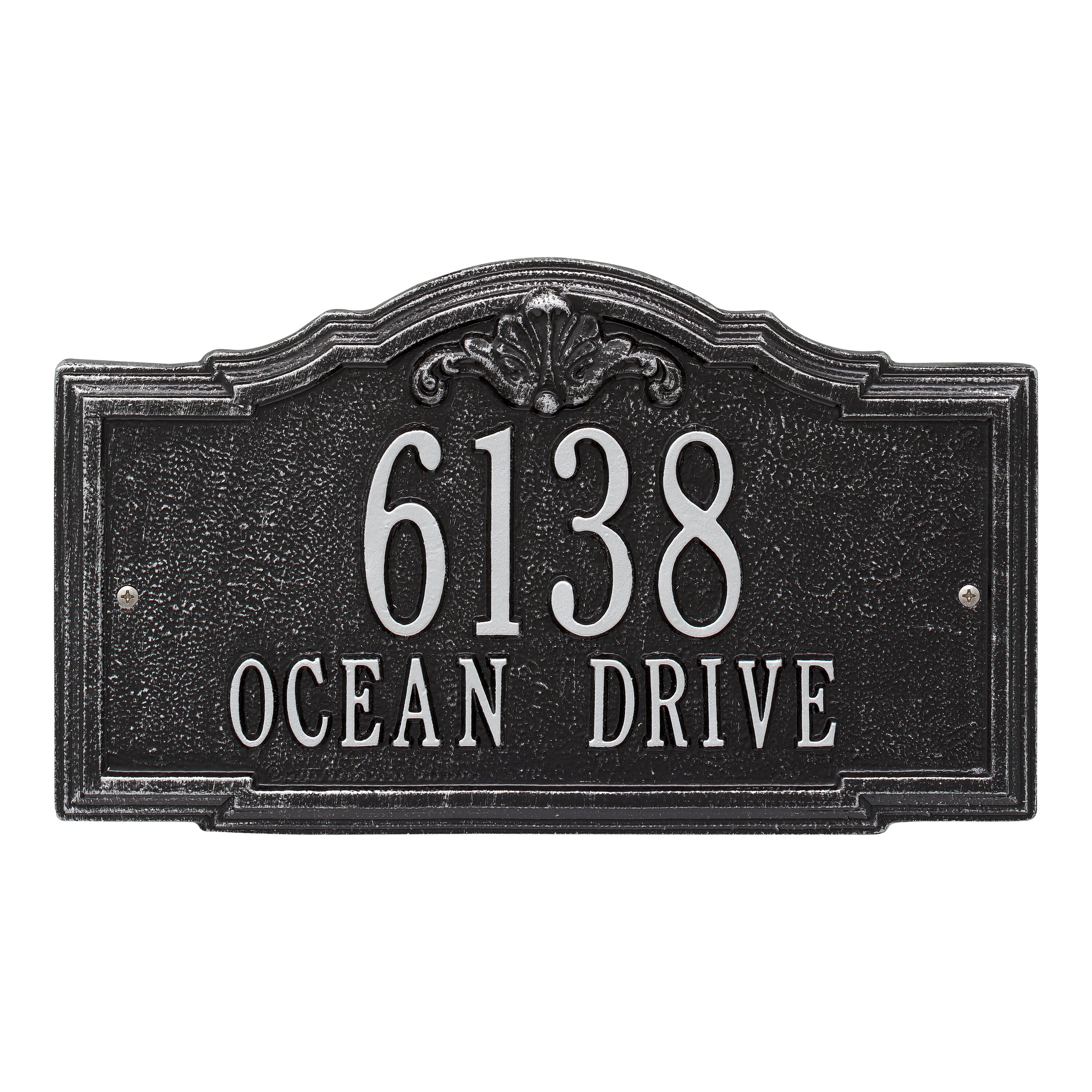 Gatewood Standard Wall Address Plaque