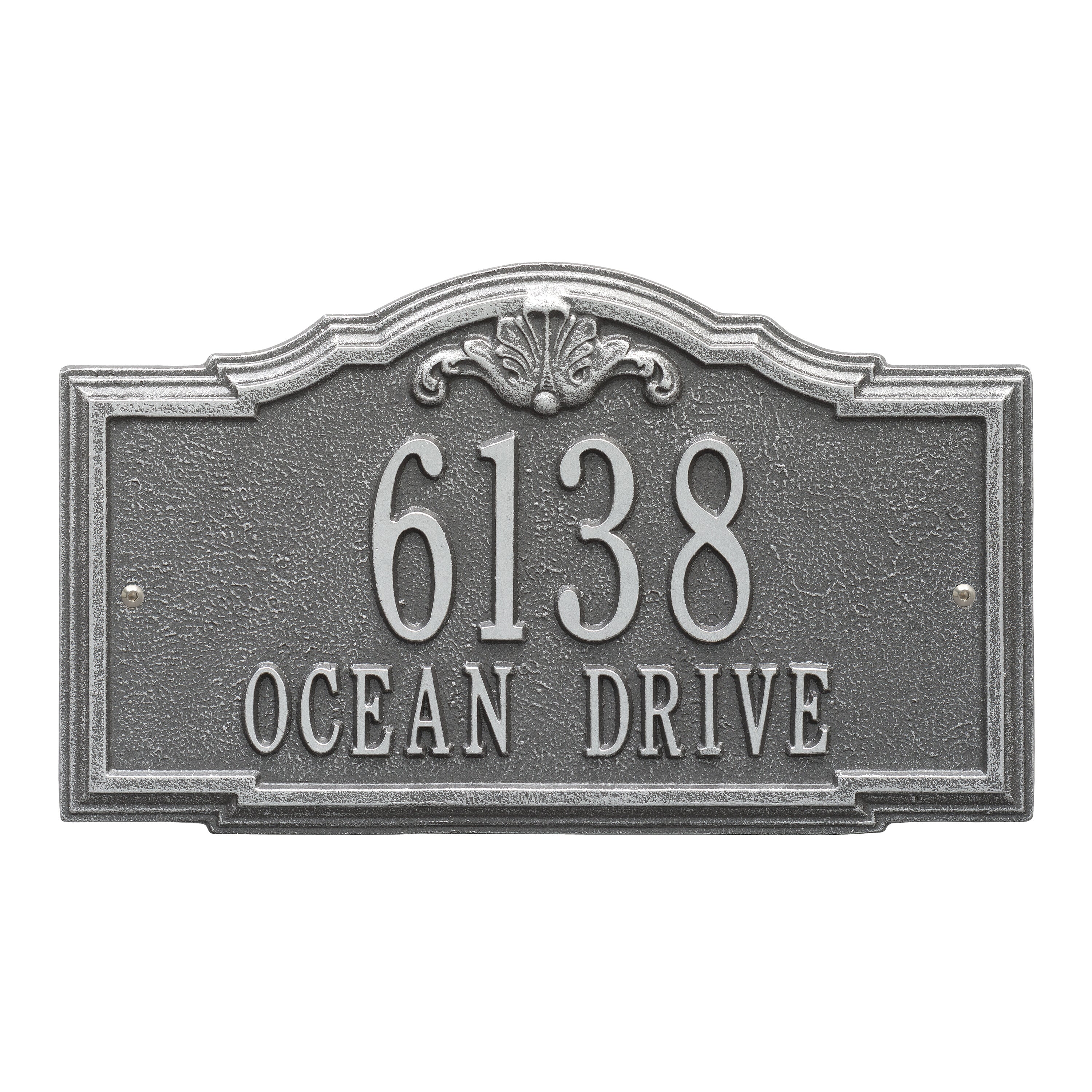 Gatewood Standard Wall Address Plaque