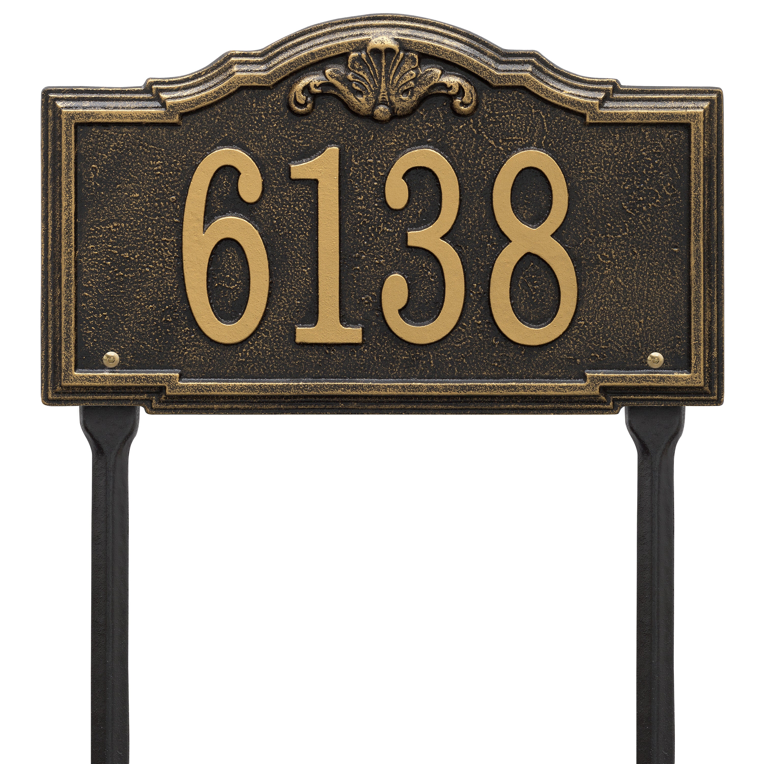 Gatewood Standard Lawn Address Plaque